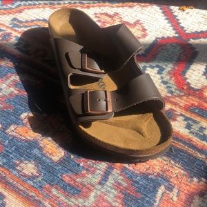 Never worn Birkenstock Arizona sandals size 44